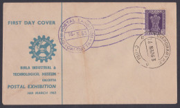 Inde India 1963 Special Cover Postal Stamp Exhibition - Brieven En Documenten