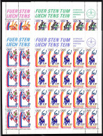 Liechtenstein 651-654 Postfrisch Kleinbogensatz / Olympische Spiele #IH512 - Other & Unclassified