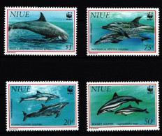 Niue 822-825 Postfrisch Delfine #IH445 - Niue