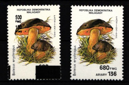 Madagaskar 1292 Und 2117 Postfrisch Pilze #IH502 - Madagascar (1960-...)