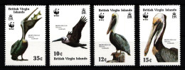 Jungferninseln 637-640 Postfrisch Vögel #IH429 - Altri & Non Classificati