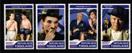 Togo 8104-8107 Postfrisch Charly Chaplin #IH544 - Togo (1960-...)