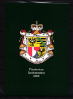 Liechtenstein Postfrisch Jahrgang 2000 Im Folder #IH596 - Sonstige & Ohne Zuordnung