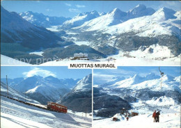 11687278 Muottas Muraigl Drahtseilbahn Rosegtal Skilift Piz Julier Muottas Murai - Altri & Non Classificati