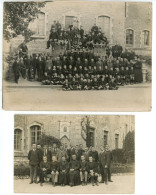 LOT De 7 " CARTE PHOTO " + 1 PHOTO BUXY Le Petit Séminaire De RIMONT Les Séminaristes Et Leurs Professeurs Curé Prêtre - Sonstige & Ohne Zuordnung