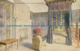 R025815 Haddon Hall. State Bedroom. Photochrom. Celesque. No A.33168 - World