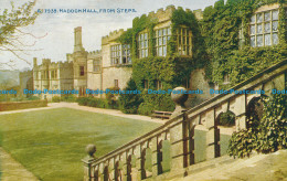 R025827 Haddon Hall From Steps. Photochrom. Celesque. No A.7939 - World