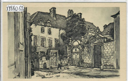 CHAUMONT- VIEUX HOTELS- D APRES UN DESSIN DE J. WEISMANN - Chaumont