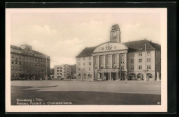 AK Sonneberg I. Thür., Rathaus, Postamt Und Ortskrankenkasse  - Sonneberg