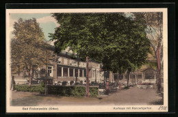 AK Bad Freienwalde / Oder, Kurhaus Mit Konzertgarten  - Bad Freienwalde