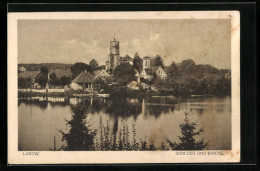 AK Lagow, Schloss Und Kirche  - Sonstige & Ohne Zuordnung