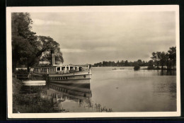 AK Plaue / Havel, Dampfer An Der Schleuse  - Sonstige & Ohne Zuordnung