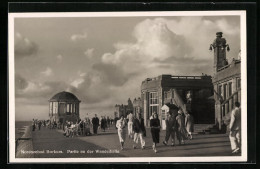 AK Borkum, Partie An Der Wandelhalle  - Borkum