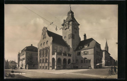 AK Simbach A. Inn, Partie Am Rathaus  - Simbach