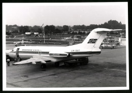 Fotografie Flugzeug Fokker Fellowship, Passagierflugzeug Braathens Safe, Kennung LN-SUY  - Aviation