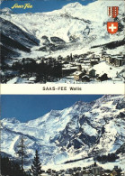 11686823 Saas-Fee Mit Allalinhorn Alphubel Taeschhorn Dom Saas-Fee - Autres & Non Classés