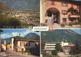 11686781 Grono Panorama Ospedale S Rocco Grono - Autres & Non Classés