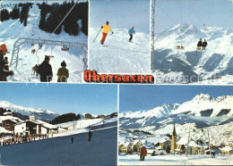 11686770 Obersaxen GR Skischulplatz Skilift Restaurant Chummenbuehl Meierhof Mit - Autres & Non Classés