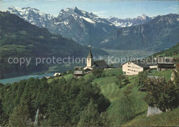 11686754 Amden SG Mit Walensee Glaernisch Rautispitz Bruennelistock Betlis - Andere & Zonder Classificatie