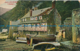 R026030 Cottages On The Beach. Clovelly. E. S. London - Other & Unclassified