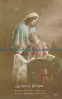 R026046 Greetings. Christmas Wishes. Woman And Girls. Philco - Monde