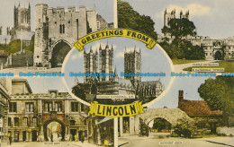 R026078 Greetings From Lincoln. Multi View. M. And L. National - Monde