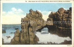 11686597 Pacific_Grove Arch Rock On The 17 Mile Drive - Autres & Non Classés