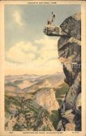 11686594 Yosemite_National_Park Overhanging Rock Glacier Point Maenner  - Other & Unclassified