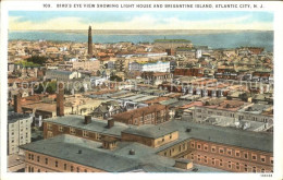 11686401 Atlantic_City_New_Jersey Fliegeraufnahme Light House And Brigantine Isl - Andere & Zonder Classificatie