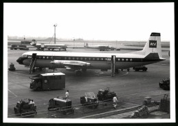 Fotografie Flugzeug Vickers Vanguard, Passagierflugzeug BEA, Kennung G-APEA  - Luftfahrt