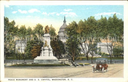 11686370 Washington DC Peace Monument And Capitol Auto  - Washington DC