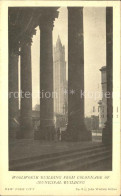 11686354 New_York_City Woolworth Building From Colonade Of Municipal Building - Autres & Non Classés