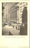 11686353 New_York_City Broad Street - Andere & Zonder Classificatie