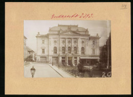 Fotografie Brück & Sohn Meissen, Ansicht Budapest, Theater Ofner Redoute  - Other & Unclassified