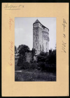 Fotografie Brück & Sohn Meissen, Ansicht Stolpen, Blick Auf Den Coselturm  - Lieux