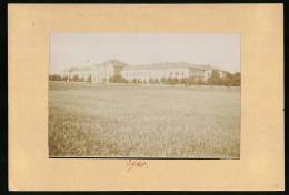 Fotografie Brück & Sohn Meissen, Ansicht Freiberg I. Sa., Kaserne Des 1. Königlich Sächsischen Jäger-Bataillon Nr.  - Places