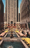 11686256 New_York_City Rockefeller Center Flower Plaza - Autres & Non Classés