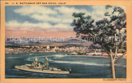 11686200 San_Diego_California US Battleship  - Sonstige & Ohne Zuordnung