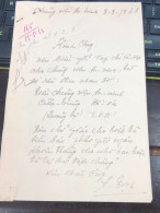 Soth Vietnam Letter-sent Mr Ngo Dinh Nhu -year-25-5/1953 No-116- 1 Pcs Paper Very Rare - Historical Documents