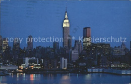 11686126 New_York_City Empire State Building Skyline At Night - Sonstige & Ohne Zuordnung