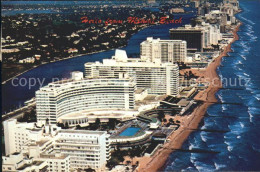 11686102 Miami_Beach Fliegeraufnahme Hotel Row Beach - Andere & Zonder Classificatie