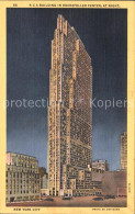 11686090 New_York_City RCA Building In Rockefeller Center At Night - Sonstige & Ohne Zuordnung