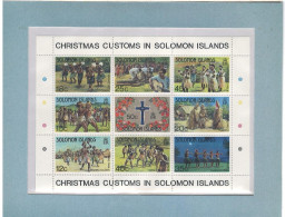 Solomon Islands | 1983| Christmas Customs MNH - Salomon (Iles 1978-...)