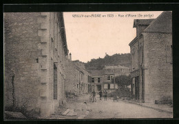 CPA Vailly-sur-Aisne, Rue D`Aisne, Vue De La Rue  - Sonstige & Ohne Zuordnung