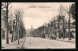 CPA Soissons, Avenue De La Gare  - Soissons