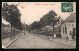 CPA Vervins, Avenue De La Gare  - Vervins