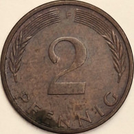 Germany Federal Republic - 2 Pfennig 1974 F, KM# 106a (#4523) - 2 Pfennig