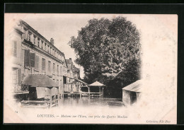 CPA Louviers, Maisons Sur L`Eure, Vue Prise Des Quatre Moulins  - Louviers