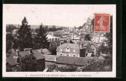 CPA Beaumont-le-Roger, Vue A Vol D`oiseau  - Beaumont-le-Roger