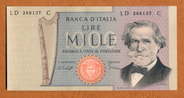 1969 // ITALIE // BANCA D'ITALIA // Mille Lire // SPL //  AU - 1000 Liras